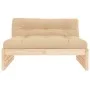 Zentrales Sofa aus massivem Kiefernholz, 120 x 80 cm von vidaXL, Modulare Sofas für den Außenbereich - Ref: Foro24-825758, Pr...