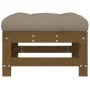 Garden stools with cushions 2 pcs honey brown pine wood by vidaXL, Modular outdoor sofas - Ref: Foro24-825698, Price: 159,34 ...
