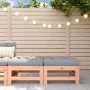 Garden stools with cushions 2 pcs Douglas fir wood by vidaXL, Modular outdoor sofas - Ref: Foro24-825700, Price: 135,80 €, Di...