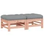 Garden stools with cushions 2 pcs Douglas fir wood by vidaXL, Modular outdoor sofas - Ref: Foro24-825700, Price: 135,80 €, Di...