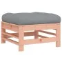 Garden stools with cushions 2 pcs Douglas fir wood by vidaXL, Modular outdoor sofas - Ref: Foro24-825700, Price: 135,80 €, Di...