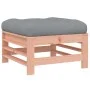 Garden stools with cushions 2 pcs Douglas fir wood by vidaXL, Modular outdoor sofas - Ref: Foro24-825700, Price: 135,80 €, Di...