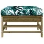 Garden stools with cushions 2 pcs impregnated pine wood by vidaXL, Modular outdoor sofas - Ref: Foro24-825701, Price: 141,32 ...