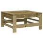 Garden stools with cushions 2 pcs impregnated pine wood by vidaXL, Modular outdoor sofas - Ref: Foro24-825701, Price: 141,32 ...