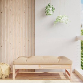 Garden stool solid pine wood 120x80 cm by vidaXL, Modular outdoor sofas - Ref: Foro24-825737, Price: 95,71 €, Discount: %