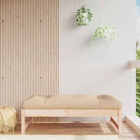 Garden stool solid pine wood 120x80 cm by vidaXL, Modular outdoor sofas - Ref: Foro24-825737, Price: 95,71 €, Discount: %
