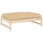 Gartenhocker aus massivem Kiefernholz 120x80 cm von vidaXL, Modulare Sofas für den Außenbereich - Ref: Foro24-825737, Preis: ...