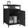 Nightstands 2 pcs black plywood 40x42x60 cm by vidaXL, Nightstands - Ref: Foro24-825864, Price: 71,58 €, Discount: %