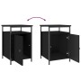 Nachttische 2 Stück schwarzes Sperrholz 40x42x60 cm von vidaXL, Nachttische - Ref: Foro24-825864, Preis: 72,47 €, Rabatt: %