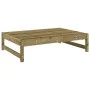 Impregnated pine wood garden stool 120x80 cm by vidaXL, Modular outdoor sofas - Ref: Foro24-825743, Price: 116,44 €, Discount: %