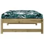 Impregnated pine wood garden stool 120x80 cm by vidaXL, Modular outdoor sofas - Ref: Foro24-825743, Price: 116,44 €, Discount: %
