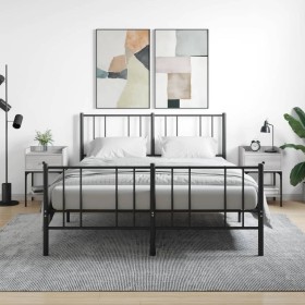 Nachttische 2 Stk. Sonomagraues Holzwerkstoff 40,5x31x60 cm von vidaXL, Nachttische - Ref: Foro24-825900, Preis: 70,23 €, Rab...