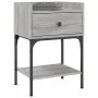 Nightstands 2 pcs Sonoma gray engineered wood 40.5x31x60 cm by vidaXL, Nightstands - Ref: Foro24-825900, Price: 67,20 €, Disc...