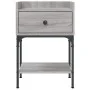 Mesitas noche 2 uds madera ingeniería gris Sonoma 40,5x31x60 cm de vidaXL, Mesitas de noche - Ref: Foro24-825900, Precio: 67,...