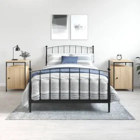 Nachttische 2 Stück eichenfarbenes Sperrholz 40x42x60cm von vidaXL, Nachttische - Ref: Foro24-825866, Preis: 69,76 €, Rabatt: %
