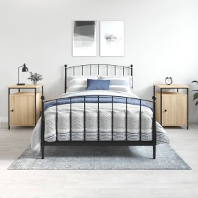 Nightstands 2 pcs oak-colored plywood 40x42x60cm by vidaXL, Nightstands - Ref: Foro24-825866, Price: 69,76 €, Discount: %