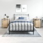 Nachttische 2 Stück eichenfarbenes Sperrholz 40x42x60cm von vidaXL, Nachttische - Ref: Foro24-825866, Preis: 70,62 €, Rabatt: %