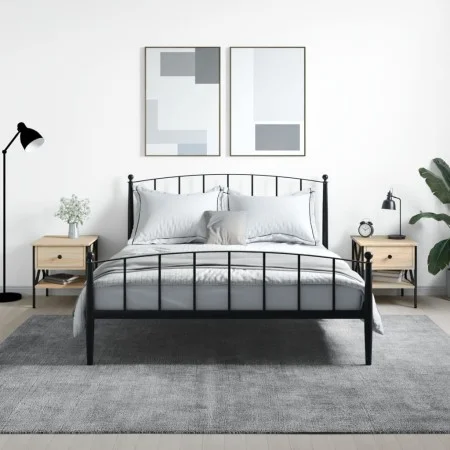Nachttische, 2 Stück, Holzwerkstoff, Sonoma-Eiche, 40 x 42 x 45 cm von vidaXL, Nachttische - Ref: Foro24-825956, Preis: 86,03...