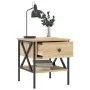 Nachttische, 2 Stück, Holzwerkstoff, Sonoma-Eiche, 40 x 42 x 45 cm von vidaXL, Nachttische - Ref: Foro24-825956, Preis: 86,03...
