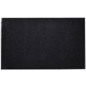 Felpudo alfombra de entrada PVC negro 90x120 cm