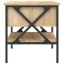 Nachttische, 2 Stück, Holzwerkstoff, Sonoma-Eiche, 40 x 42 x 45 cm von vidaXL, Nachttische - Ref: Foro24-825956, Preis: 86,03...