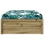 Garden stool made of impregnated pine wood 120x80 cm by vidaXL, Modular outdoor sofas - Ref: Foro24-825771, Price: 118,39 €, ...