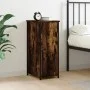 Mesita de noche madera de ingeniería roble ahumado 32x42x80 cm de vidaXL, Mesitas de noche - Ref: Foro24-825967, Precio: 58,7...