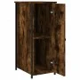 Mesita de noche madera de ingeniería roble ahumado 32x42x80 cm de vidaXL, Mesitas de noche - Ref: Foro24-825967, Precio: 58,7...