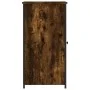 Mesita de noche madera de ingeniería roble ahumado 32x42x80 cm de vidaXL, Mesitas de noche - Ref: Foro24-825967, Precio: 58,7...