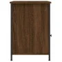 Mesita de noche madera contrachapada marrón roble 40x42x60 cm de vidaXL, Mesitas de noche - Ref: Foro24-825911, Precio: 46,89...
