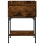 Nachttisch, 2 Stück, Holzwerkstoff, geräucherte Eiche, 40,5 x 31 x 60 cm von vidaXL, Nachttische - Ref: Foro24-825898, Preis:...