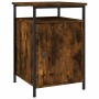 Nachttische 2 Stk. Sperrholz Eiche geräuchert 40x42x60 cm von vidaXL, Nachttische - Ref: Foro24-825868, Preis: 50,24 €, Rabat...
