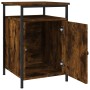 Nachttische 2 Stk. Sperrholz Eiche geräuchert 40x42x60 cm von vidaXL, Nachttische - Ref: Foro24-825868, Preis: 50,24 €, Rabat...