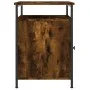 Mesitas noche 2 uds madera contrachapada roble humo 40x42x60 cm de vidaXL, Mesitas de noche - Ref: Foro24-825868, Precio: 49,...