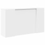 Mostrador de recepción blanco 180x50x103,5 cm madera ingeniería