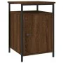 Bedside tables 2 pcs brown oak plywood 40x42x60 cm by vidaXL, Nightstands - Ref: Foro24-825872, Price: 49,21 €, Discount: %