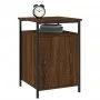 Bedside tables 2 pcs brown oak plywood 40x42x60 cm by vidaXL, Nightstands - Ref: Foro24-825872, Price: 49,21 €, Discount: %