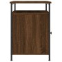 Nachttische 2 Stück braunes Eichensperrholz 40x42x60 cm von vidaXL, Nachttische - Ref: Foro24-825872, Preis: 49,21 €, Rabatt: %