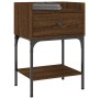 Nachttisch, 2 Stück, Eichenbraun, Holzwerkstoff, 40,5 x 31 x 60 cm von vidaXL, Nachttische - Ref: Foro24-825902, Preis: 68,09...
