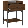 Nightstand 2 pcs oak brown engineered wood 40.5x31x60 cm by vidaXL, Nightstands - Ref: Foro24-825902, Price: 68,09 €, Discoun...