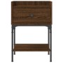 Nightstand 2 pcs oak brown engineered wood 40.5x31x60 cm by vidaXL, Nightstands - Ref: Foro24-825902, Price: 68,09 €, Discoun...