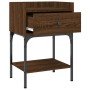 Nachttisch, 2 Stück, Eichenbraun, Holzwerkstoff, 40,5 x 31 x 60 cm von vidaXL, Nachttische - Ref: Foro24-825902, Preis: 68,09...
