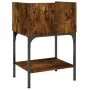 Nachttisch aus geräuchertem Eichenholzwerkstoff, 40,5 x 31 x 60 cm von vidaXL, Nachttische - Ref: Foro24-825897, Preis: 42,11...