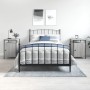 Mesitas de noche 2 uds madera contrachapada gris 40x42x60 cm de vidaXL, Mesitas de noche - Ref: Foro24-825870, Precio: 70,03 ...