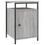 Nachttische 2 Stück graues Sperrholz 40x42x60 cm von vidaXL, Nachttische - Ref: Foro24-825870, Preis: 69,27 €, Rabatt: %
