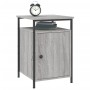 Mesitas de noche 2 uds madera contrachapada gris 40x42x60 cm de vidaXL, Mesitas de noche - Ref: Foro24-825870, Precio: 70,03 ...