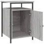 Nachttische 2 Stück graues Sperrholz 40x42x60 cm von vidaXL, Nachttische - Ref: Foro24-825870, Preis: 69,27 €, Rabatt: %