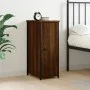 Mesita de noche madera de ingeniería marrón roble 32x42x80 cm de vidaXL, Mesitas de noche - Ref: Foro24-825971, Precio: 44,55...