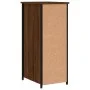 Mesita de noche madera de ingeniería marrón roble 32x42x80 cm de vidaXL, Mesitas de noche - Ref: Foro24-825971, Precio: 44,55...