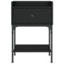 Nachttische 2 Stk. Holzwerkstoff schwarz 40,5x31x60 cm von vidaXL, Nachttische - Ref: Foro24-825894, Preis: 81,49 €, Rabatt: %